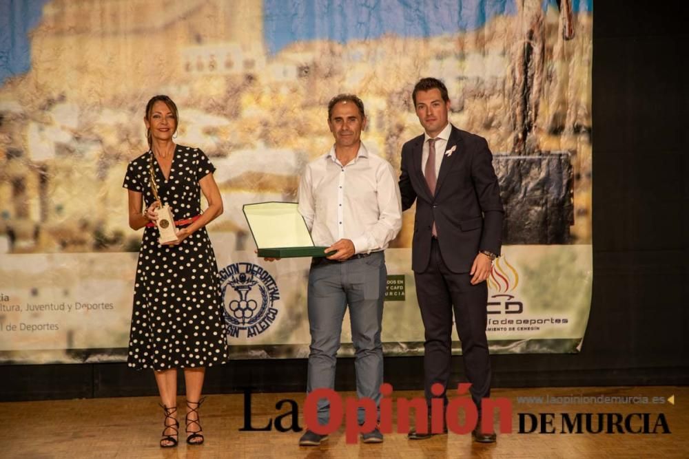 Gala de premios al Deporte murciano en Cehegín