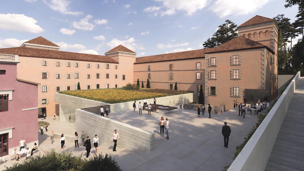 Així serà el futur museu Carme Thyssen de Sant Feliu de Guíxols