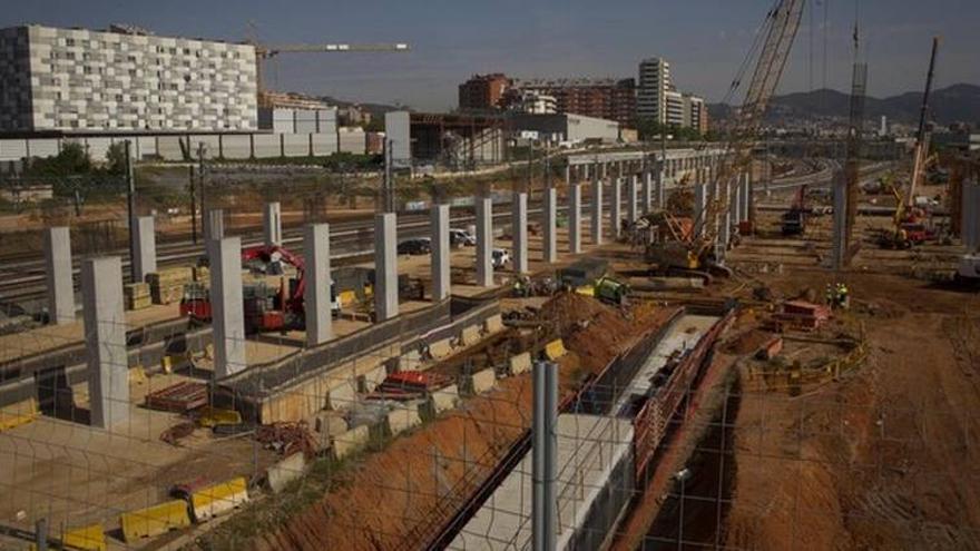 Nueve detenidos por presunta malversación y soborno en las obras del AVE en Barcelona