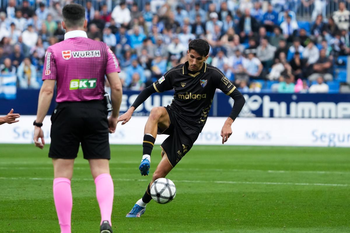 El Málaga CF - UD Las Palmas, en imágenes