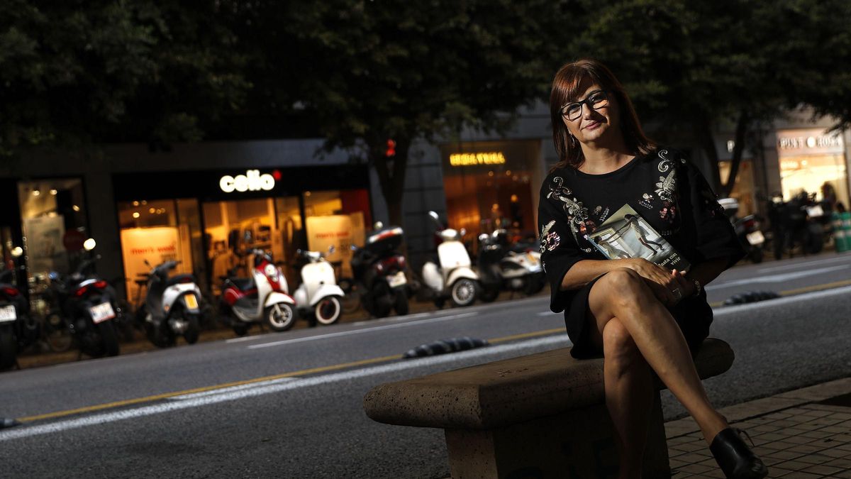 La escritora Carmen Amoraga, autora de 'La memoria infiel'.