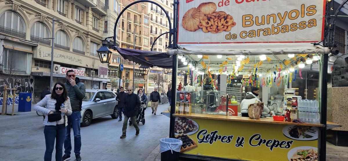 Empieza la venta de buñuelos