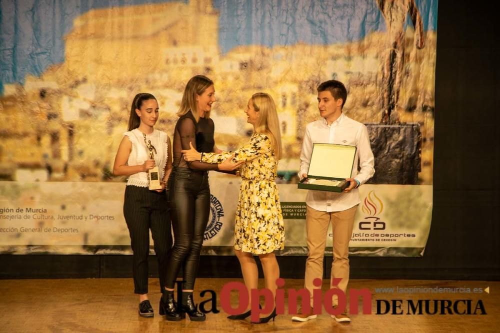 Gala de premios al Deporte murciano en Cehegín