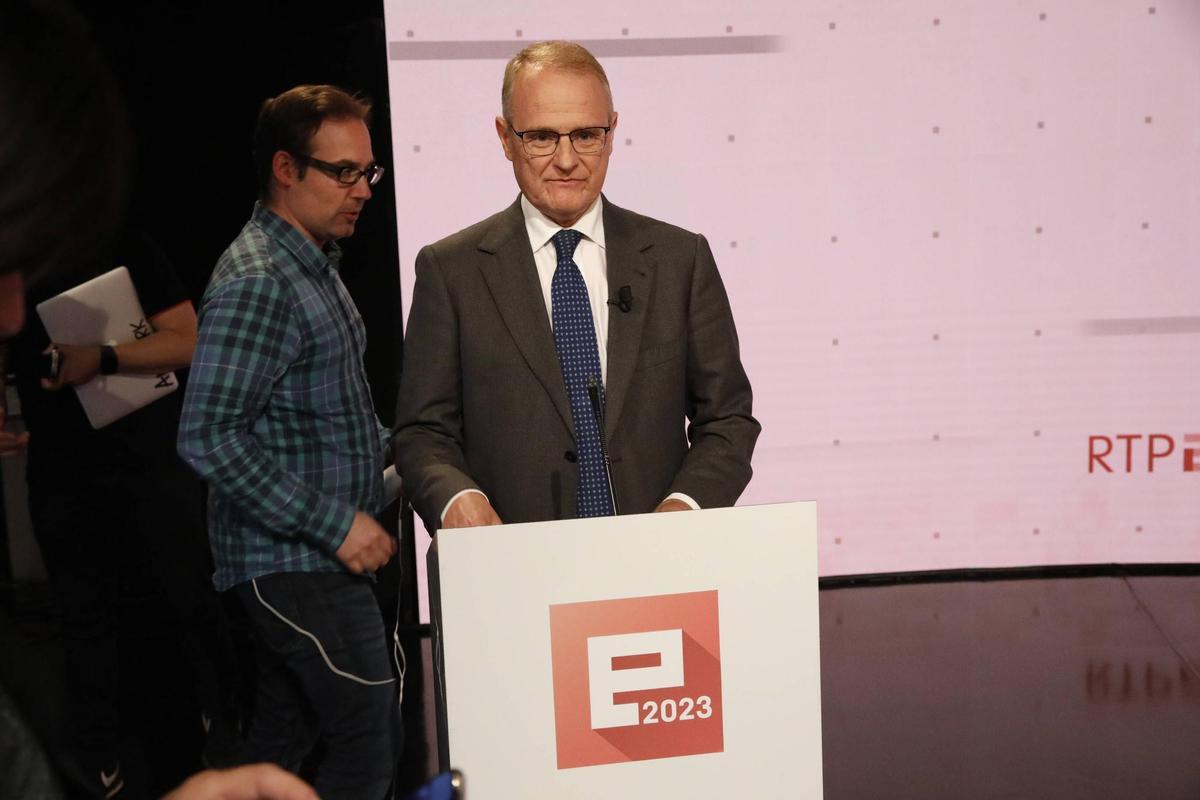 Diego Canga, durante el debate electoral.