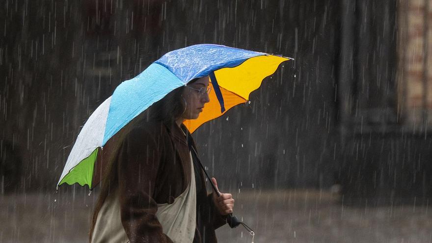 Lluvias en Barcelona.