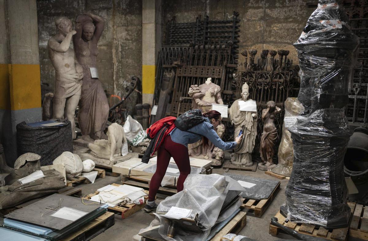 Les estàtues retirades de Barcelona