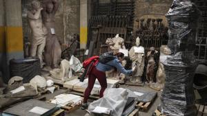 Les estàtues retirades de Barcelona