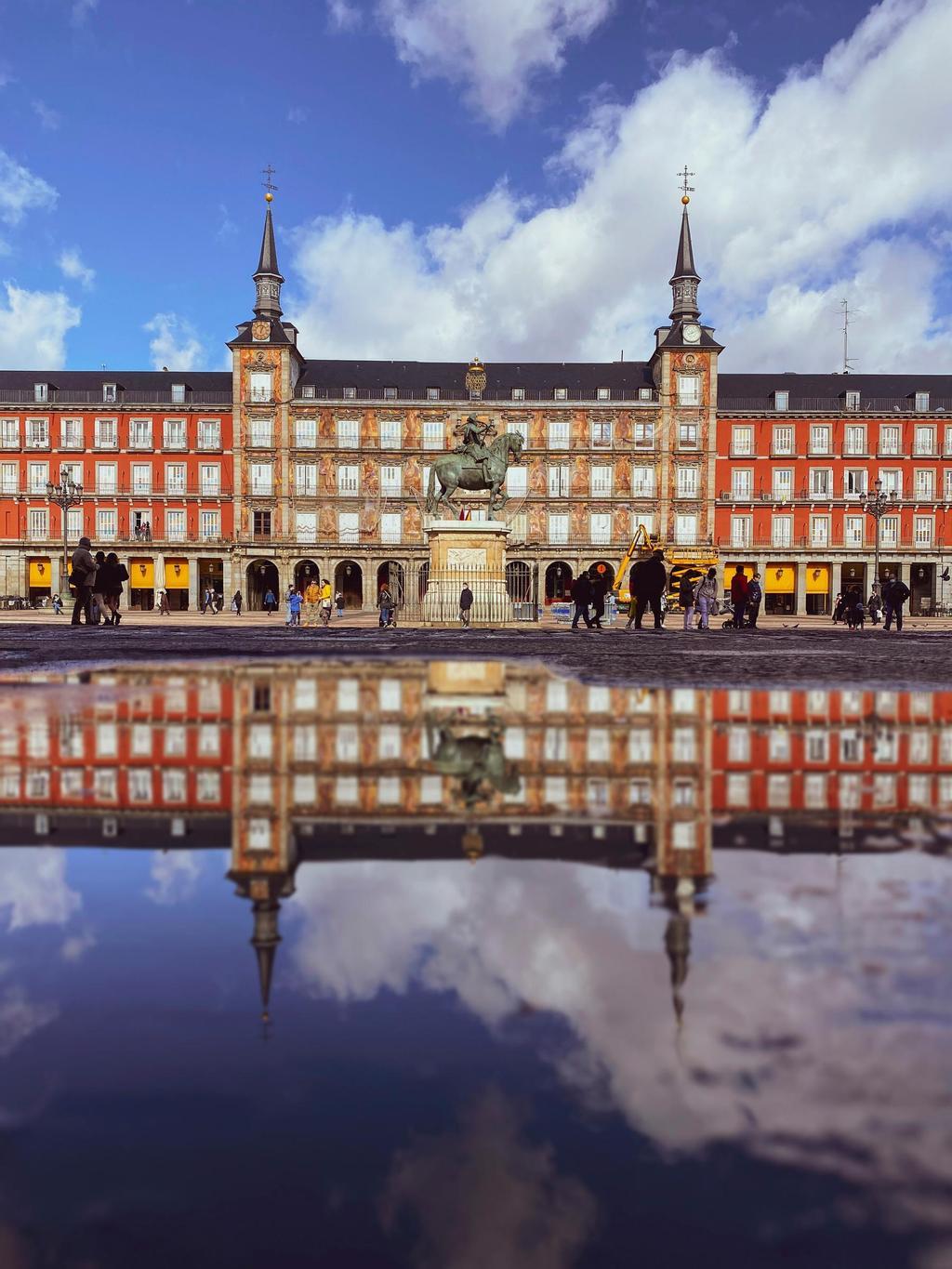 La Plaza Mayor de Madrid, una de las más importantes de la ciudad