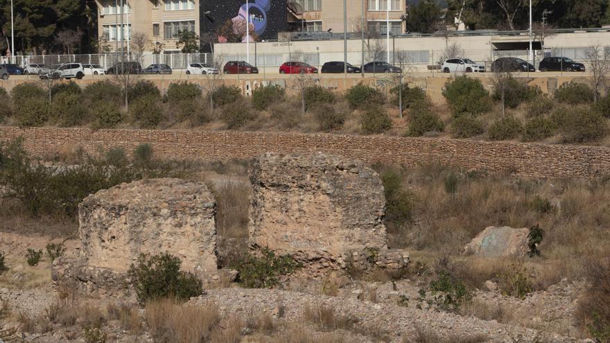 Restos del puente romano de Sagunt