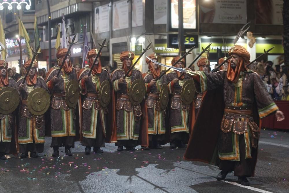 Desfile de Moros y Cristianos en Murcia