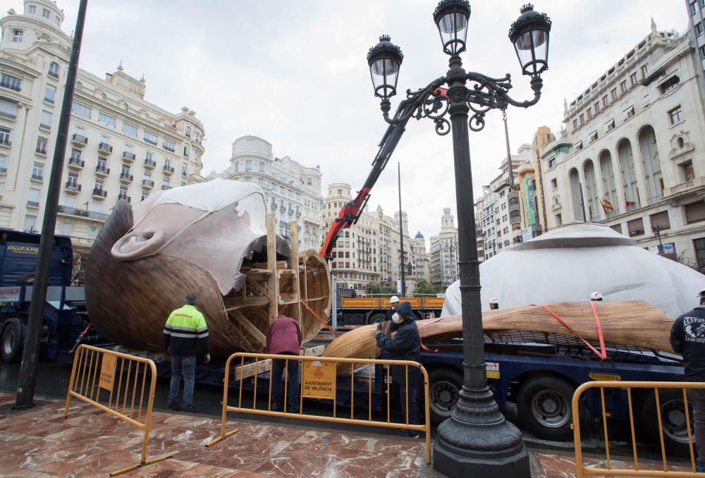 La falla municipal 2020 abandona la plaza