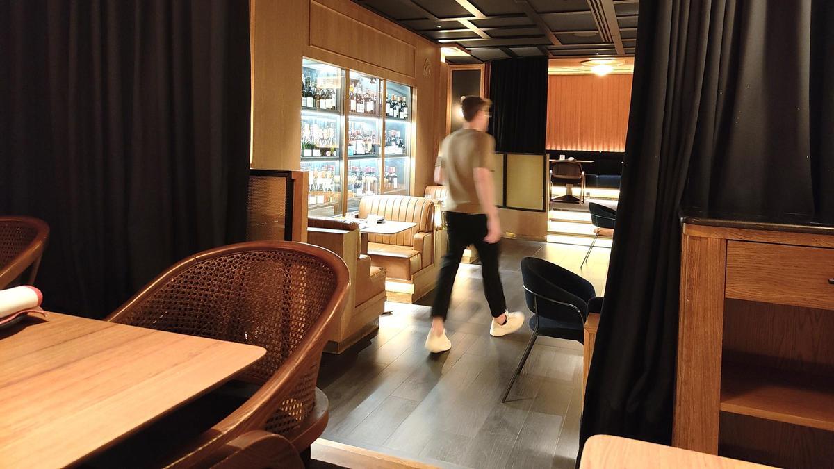 El interior del restaurante Noble.