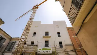 Recta final de la rehabilitación del futuro centro de interpretación del Temple