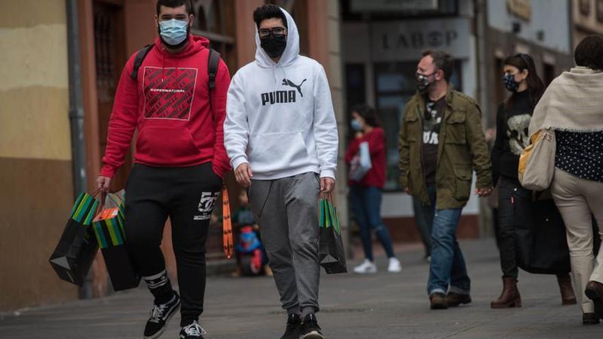 Día de compras durante la pandemia