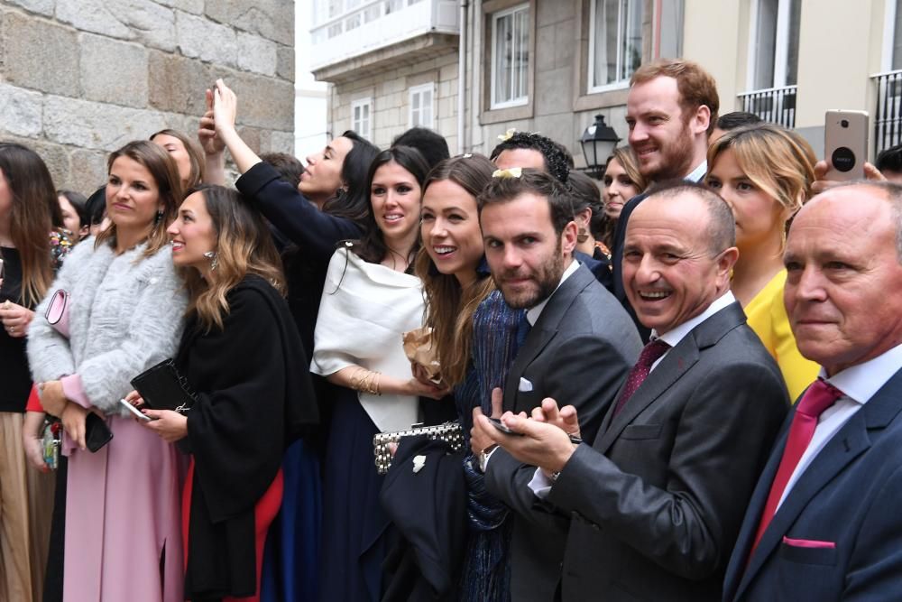 Boda de Pedro Mosquera en A Coruña