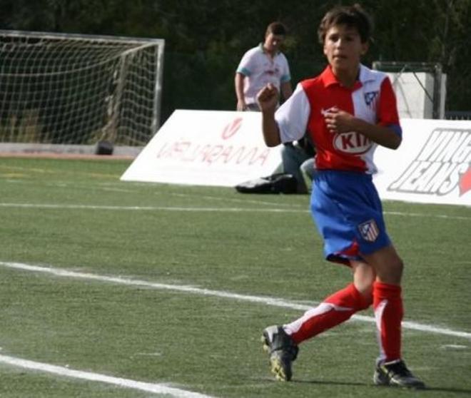 Rodrigo Hernández jugó en la cantera del Atlético de Madrid desde 2007 a 2013