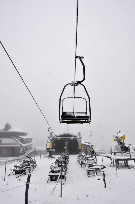 La nieve cubre el norte de España