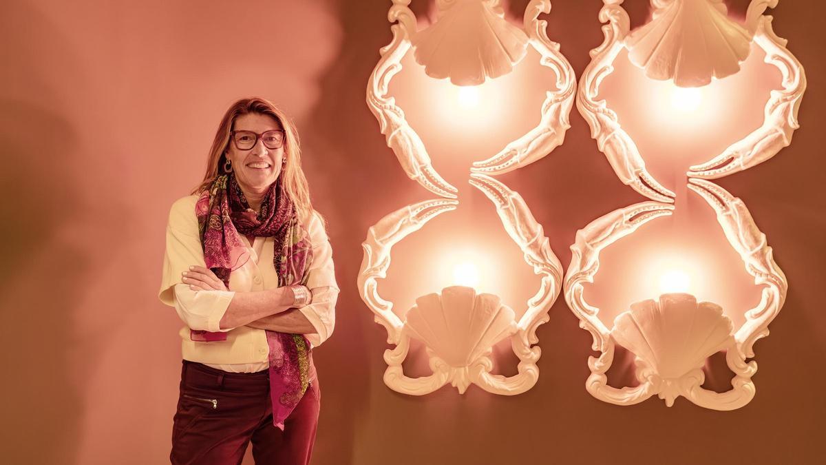 La historiadora de l'art, Anna Pou Van Den Bossche, fotografiada la setmana passada al Museu de l'Empordà de Figueres.
