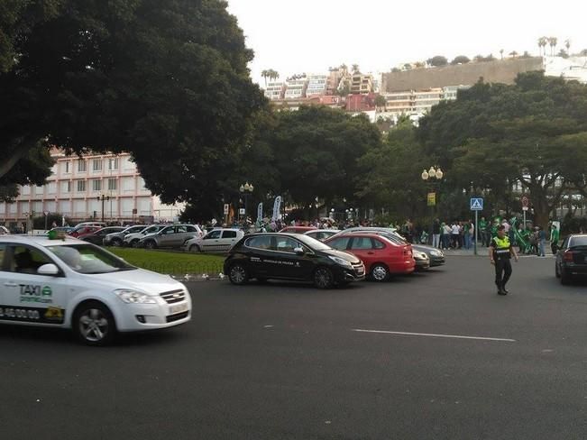 Huelga educativa en la capital grancanaria