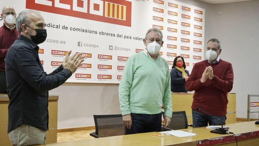 Cruz, nuevo responsable de CCOO en la Comunitat tras la renuncia de León por vacunarse