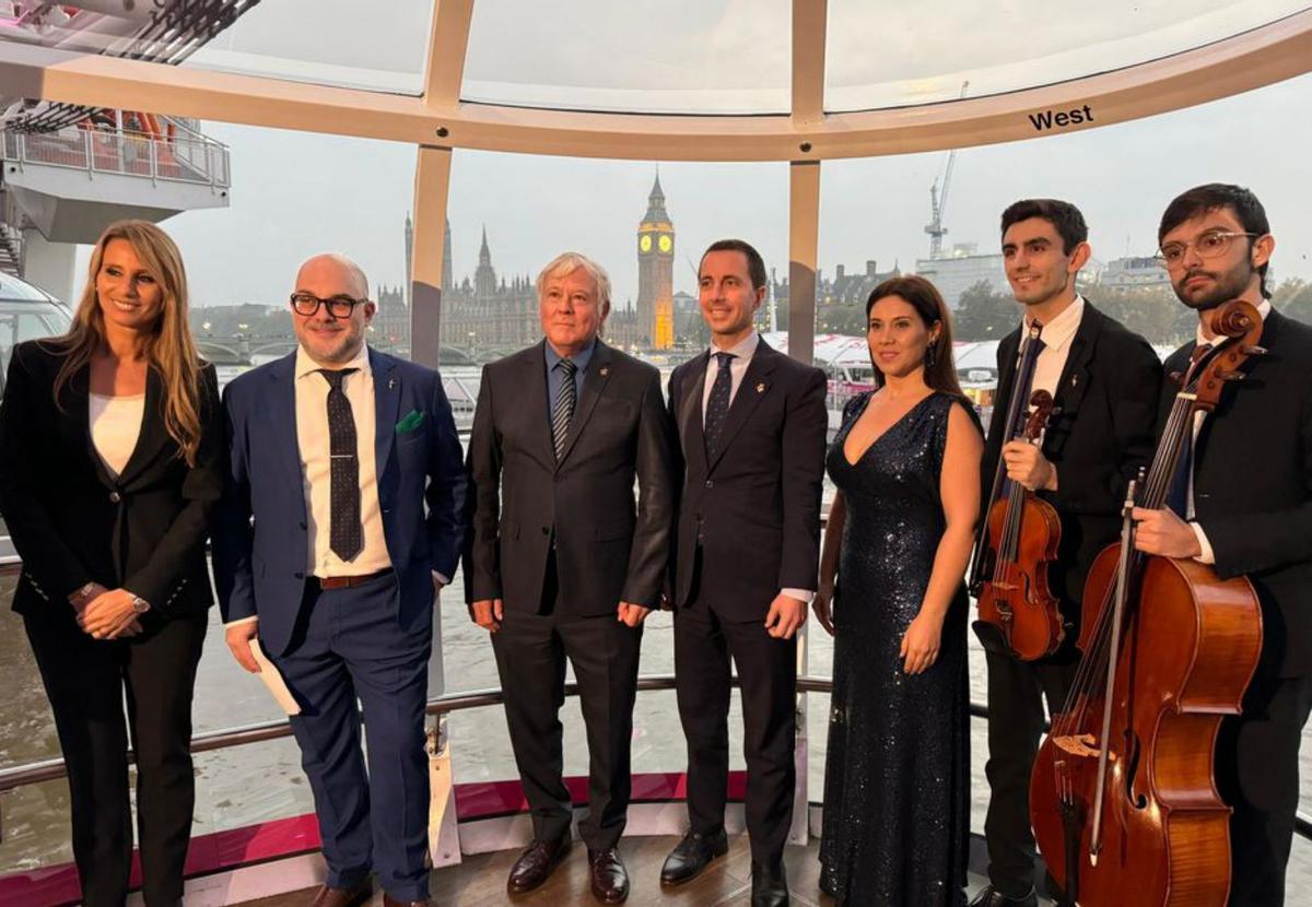 Sciacovelli, Martorell, Rodríguez, Galmés y los músicos mallorquines.