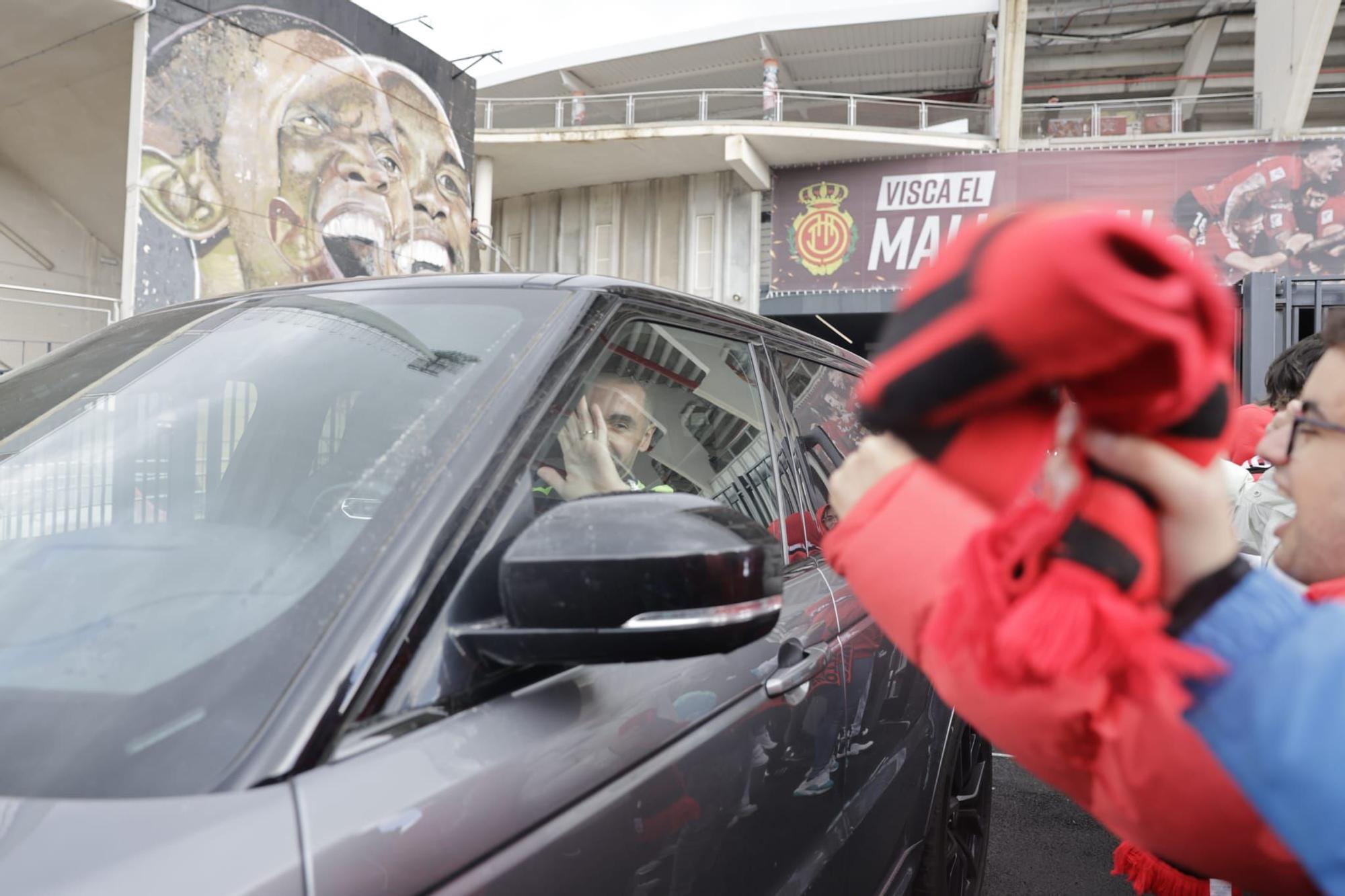 Recibimiento al Real Mallorca en Son Moix