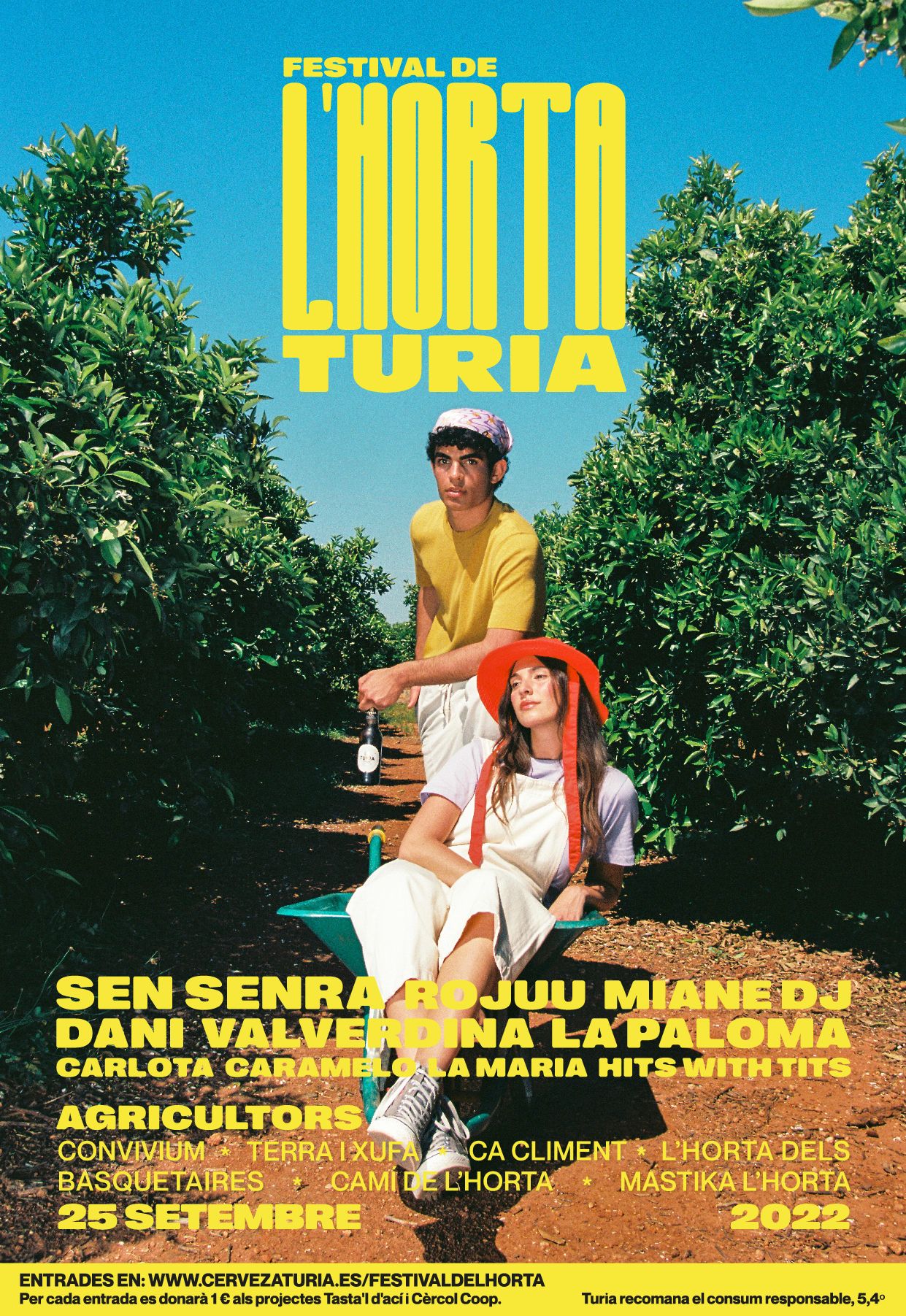 Cartel del Festival l&#039;Horta Turia