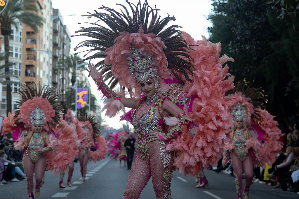 Así ha sido el Gran Desfile del Carnaval de Cartagena, en imágenes