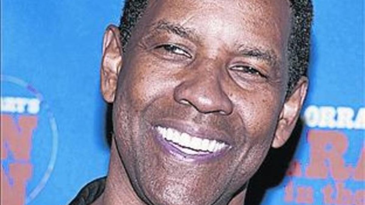 El actor Denzel Washington.