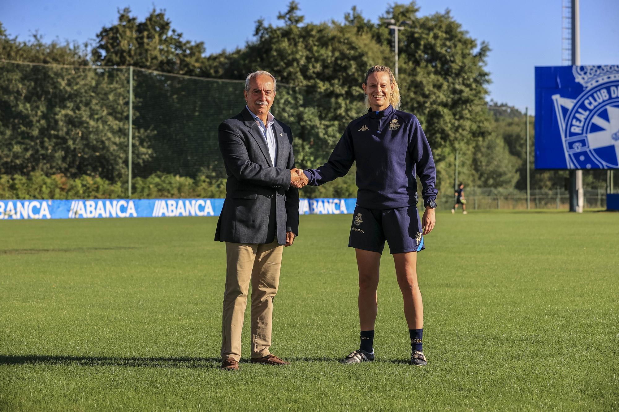 Irene Ferreras, nueva entrenadora del Dépor Abanca: “Sé dónde vengo”