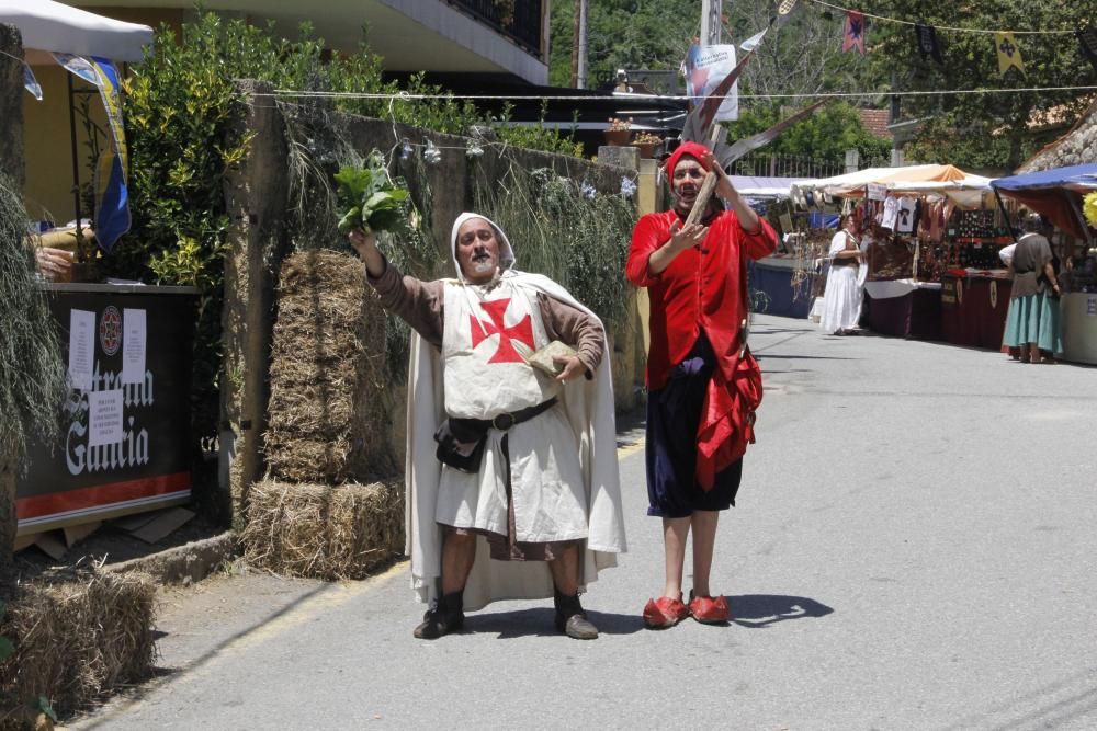 La feria medieval de San Martiño se clausura hoy tras tres días