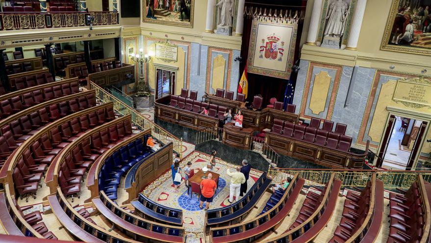 Una imagen del interior del Congreso de los Diputados.