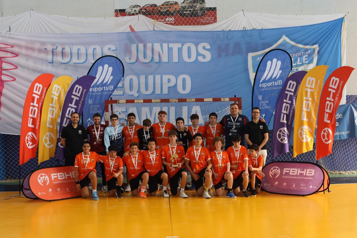 El Vallados Ibiza HC Eivissa, campeón infantil masculino