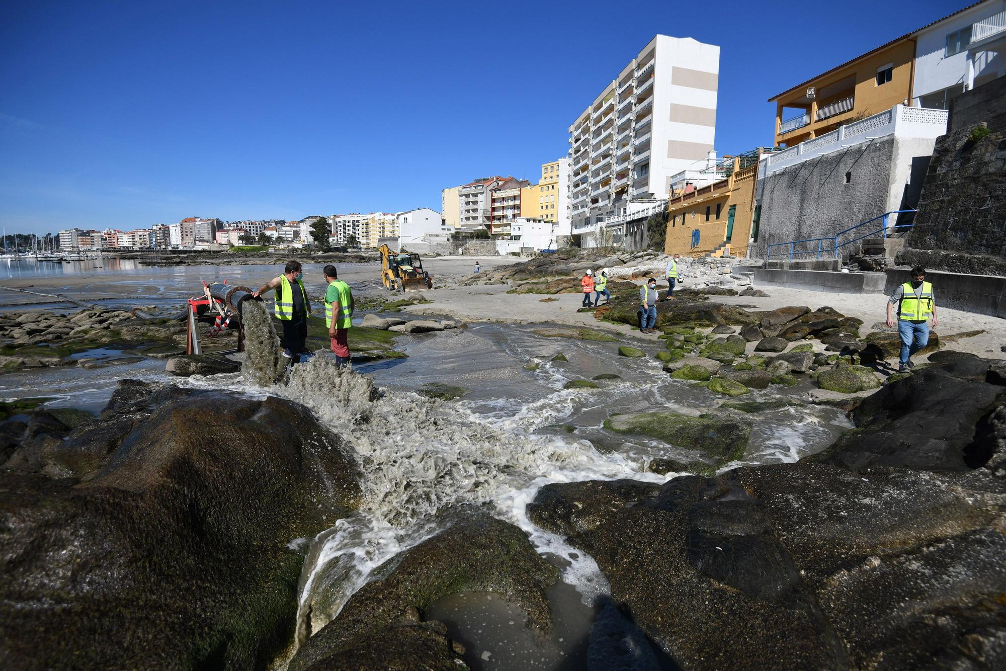 A Carabuxeira, la "nueva" playa de Sanxenxo