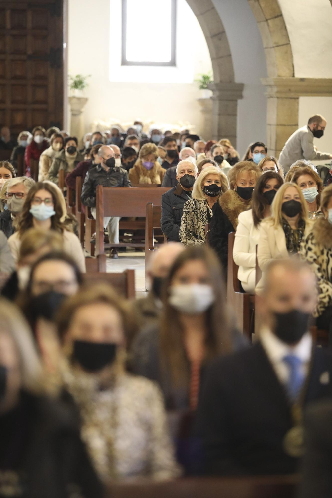 EN IMÁGENES: El pregón en San Nicolás de Bari abre la Semana Santa de Avilés