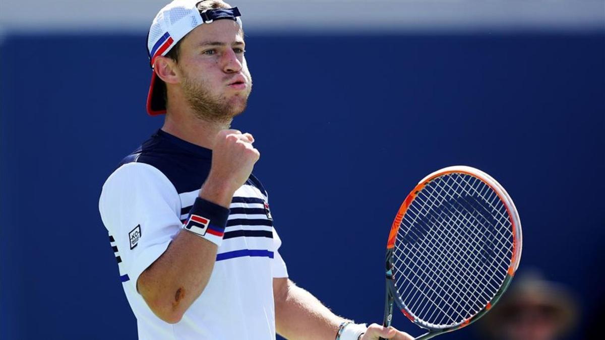 Schwartzman celebra una  victoria