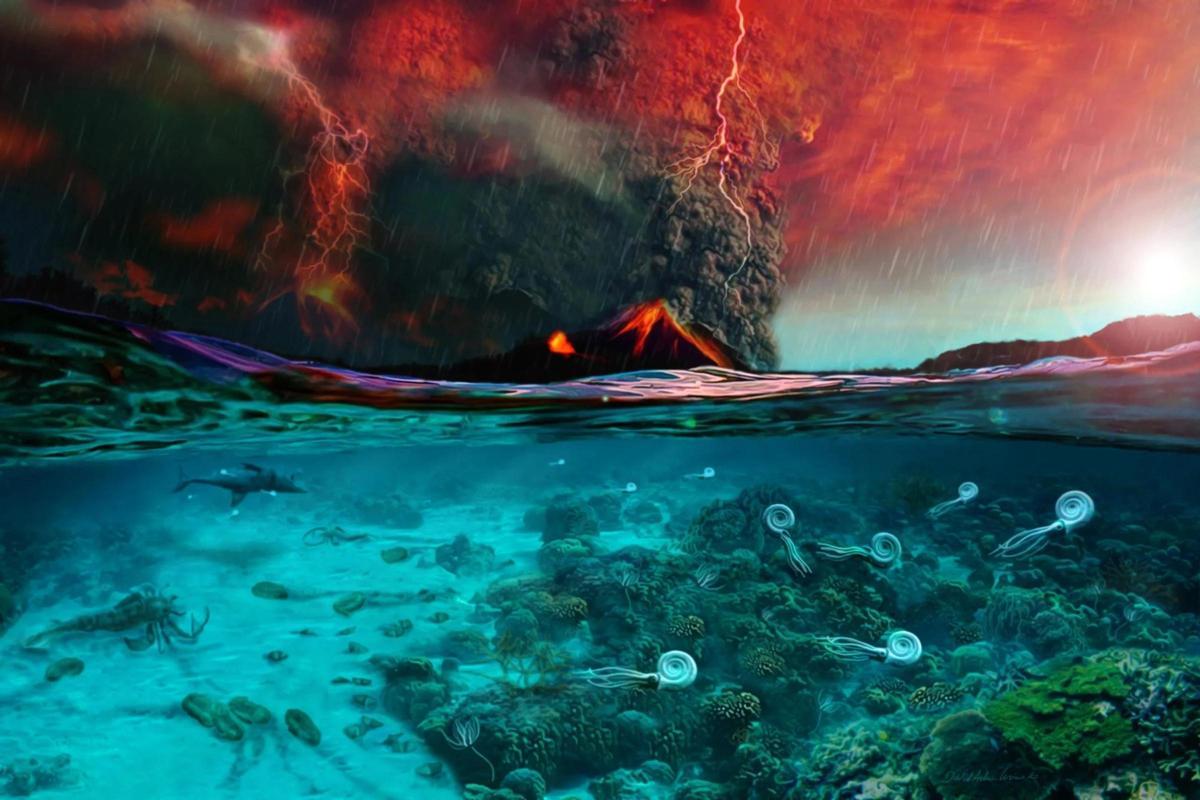 La gran extinción del Pérmico-Triásico acabo con la mayor parte de la vida en la Tierra