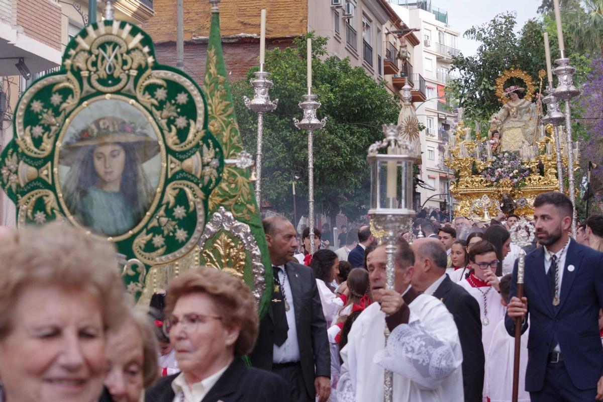 Procesión de la Divina Pastora por el barrio de Capuchinos