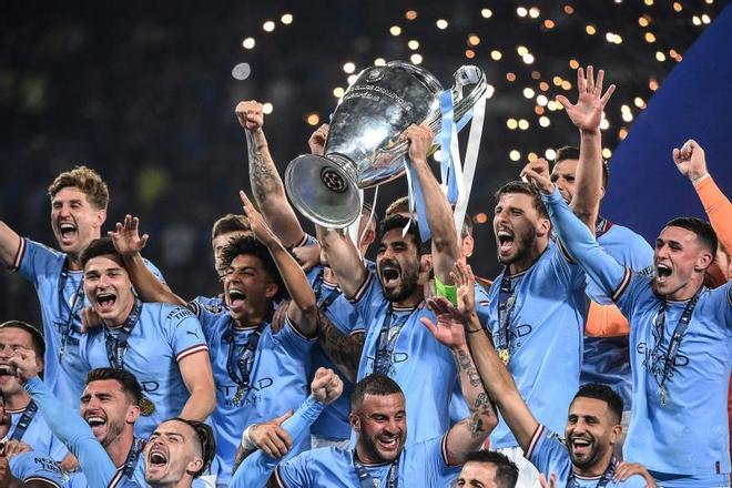 Las mejores imágenes de la final de la Champions entre City e Inter