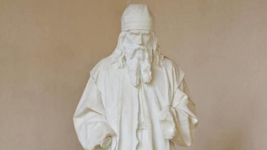 Estatua de Ramon Llull, obra de Giovanni Dupré.