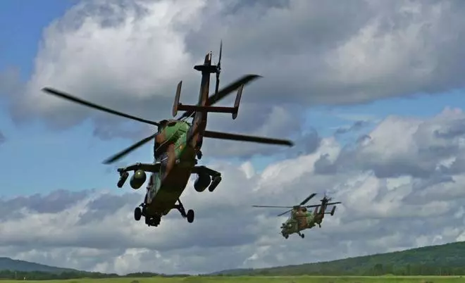 «Combate tierra-aire» en Lešt’