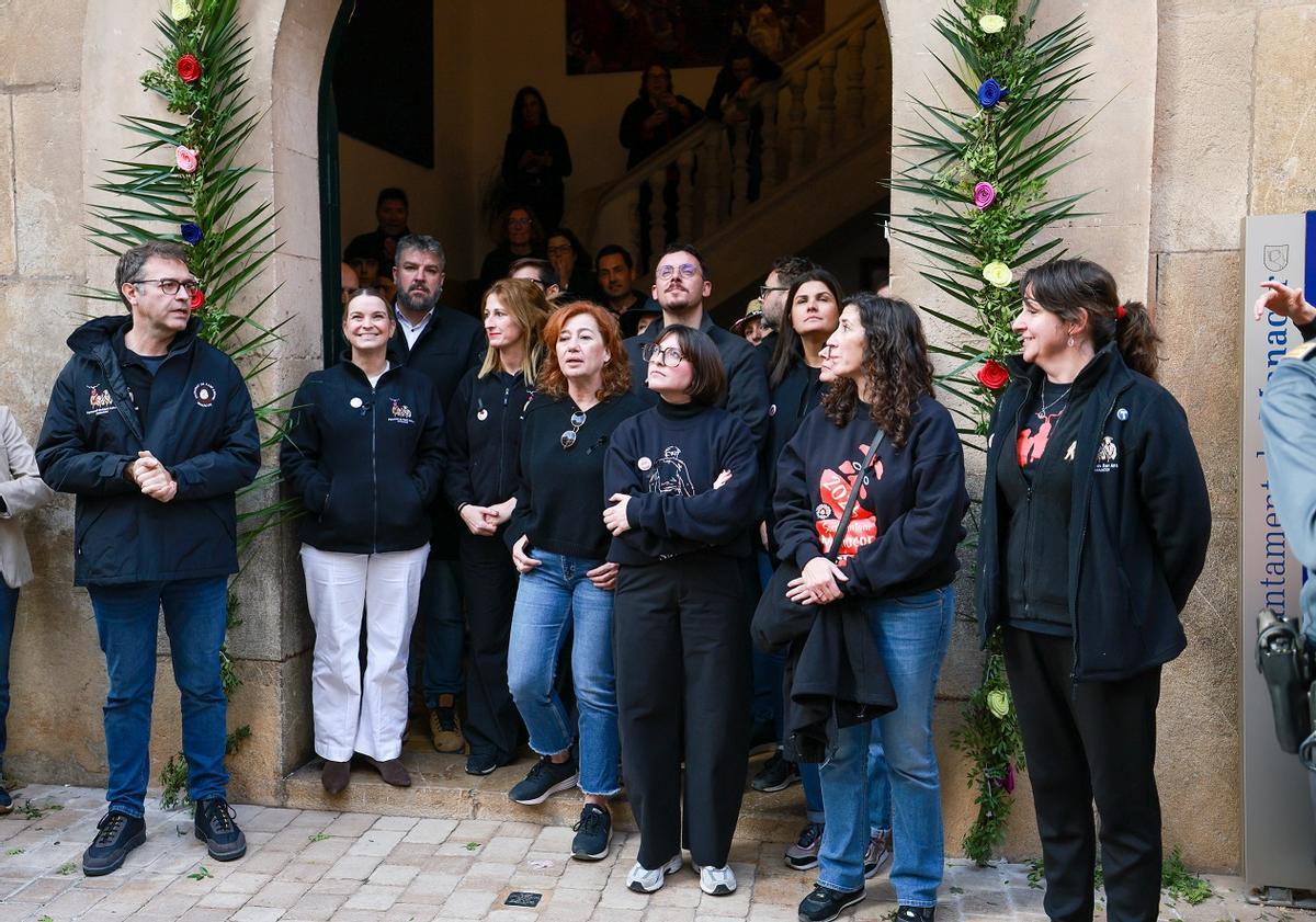 El principals líders polítics de les Balears disfruten del ball de dimonis a Manacor.