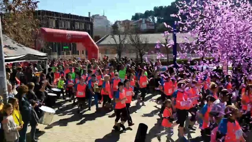 Així ha estat la sortida de la Cursa de la Dona de Manresa