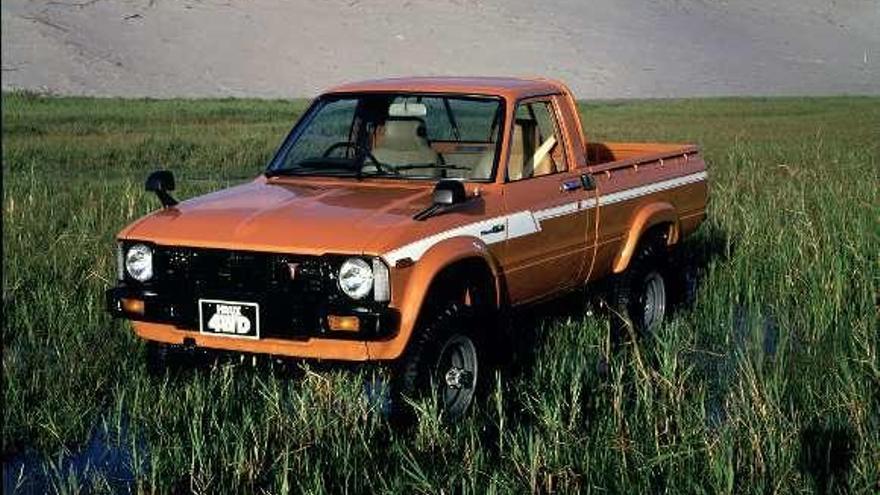 Uno de los primeros Toyota Hilux.