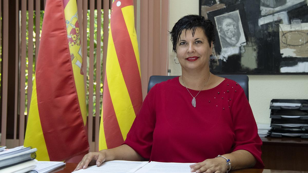 La vicepresidenta de la Diputación de Castellón y encargada del centro socio educativo Penyeta Roja, Patricia Puerta.