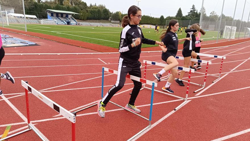 Noa Escobar, la pequeña bailarina de Lugones que se ha convertido en campeona de España de marcha