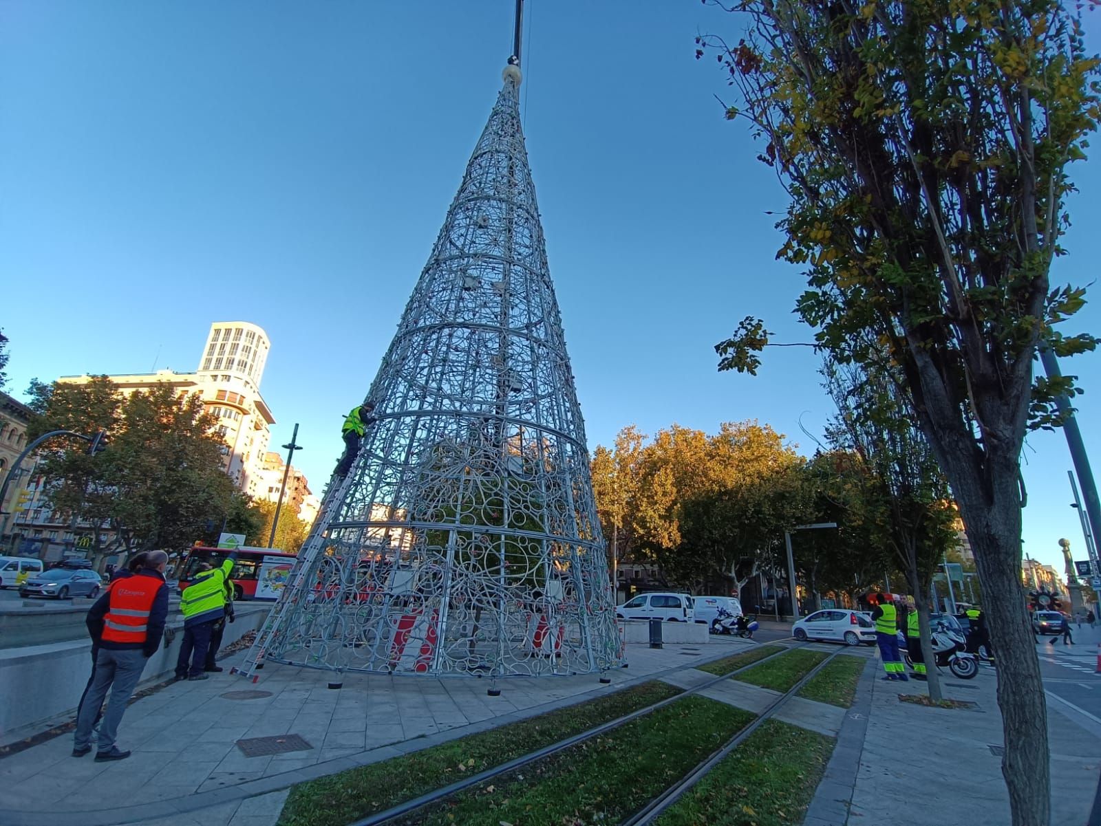 FOTOGALERÍA | Zaragoza se prepara para la Navidad