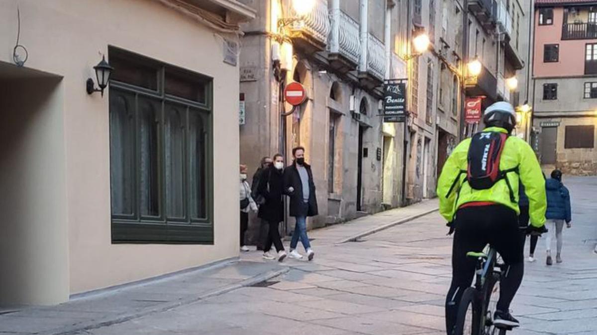 Casco viejo de Ourense. |   // FERNANDO CASANOVA