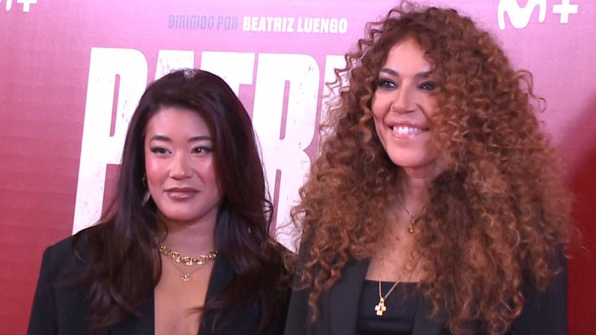 Sandra Ly-Flor, la nueva pareja de Sofía Cristo, en la presentación del documental 'Patria y vida', dirigida por Beatriz Luengo