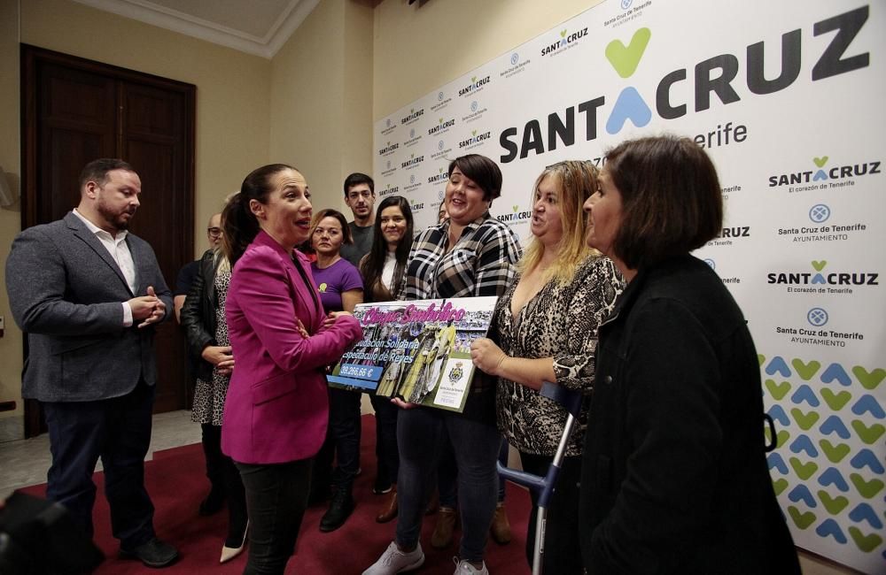 Entrega de la recaudación de los Reyes Magos